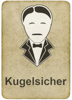Kugelsicher-Karte im Spiel Mafia