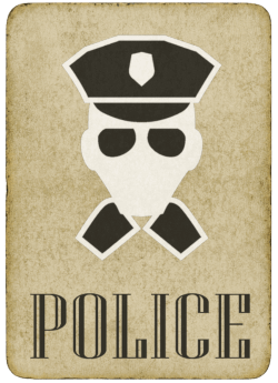 Cop mafia card