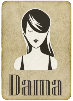 Dama Tarjeta de amante en la mafia