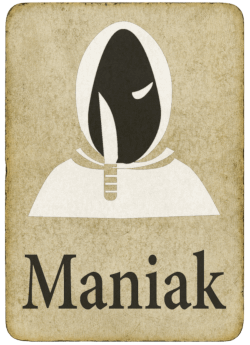 Maniak Karta Maniaka w grze Mafia
